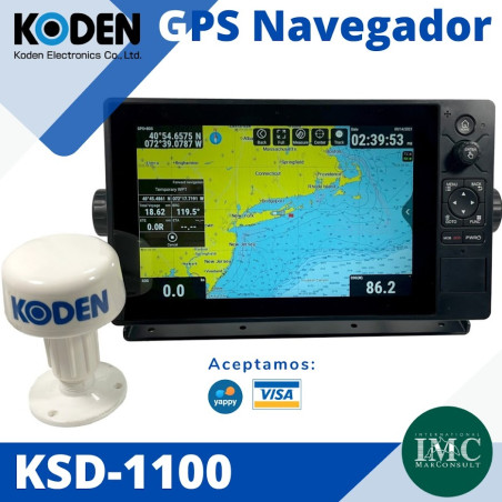 Koden Chart Plotter GPS AIS Clase B KSD-1100